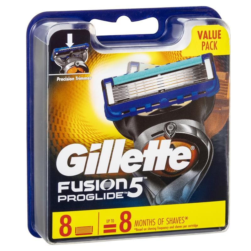 Gillette Fusion5 ProGlide Manual Razor Blade Refill Cartridges