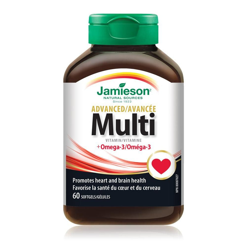Jamieson Advanced Multivitamin & Omega-3 Softgels
