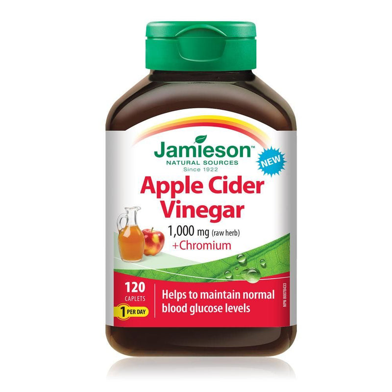 Jamieson Apple Cider Vinegar & Chromium Caplets