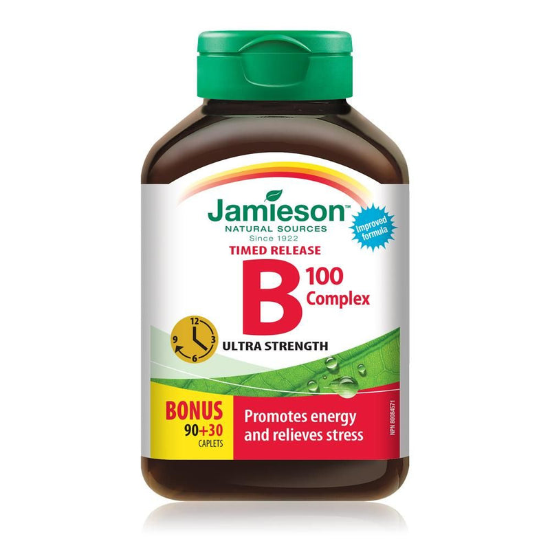 Jamieson B100 Vitamin Complex Timed Release Caplets
