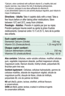 Jamieson Calcium Citrate & Vitamin D3 Caplets
