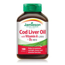 Jamieson Cod Liver Oil with Vitamin A & D3 Softgels