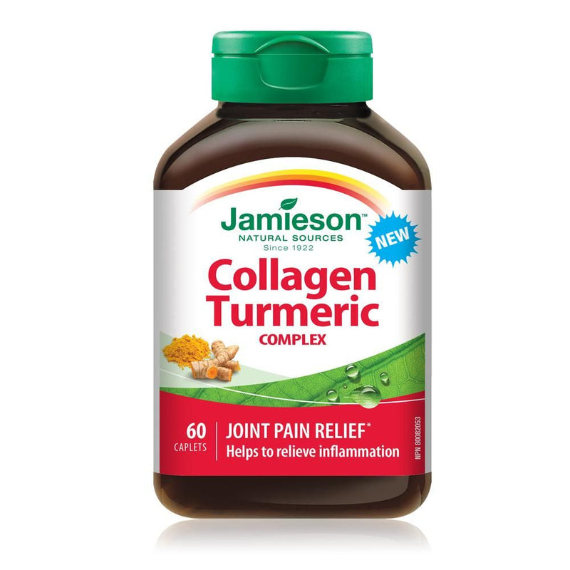 Jamieson Collagen Turmeric Complex Caplets