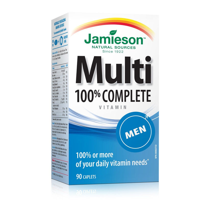 Jamieson Complete Multivitamin Caplets for Men