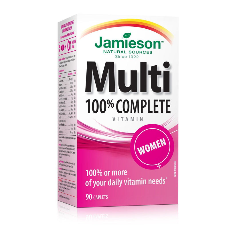 Jamieson Complete Multivitamin Caplets for Women