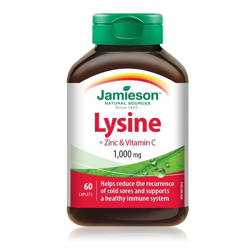 Jamieson Lysine with Zinc & Vitamin C