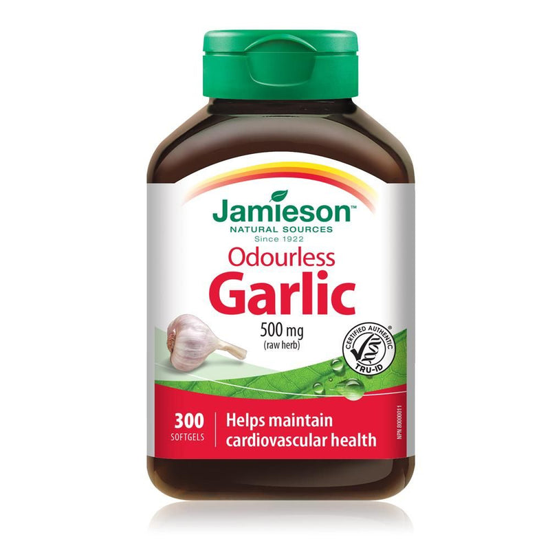 Jamieson Odourless Garlic Softgels