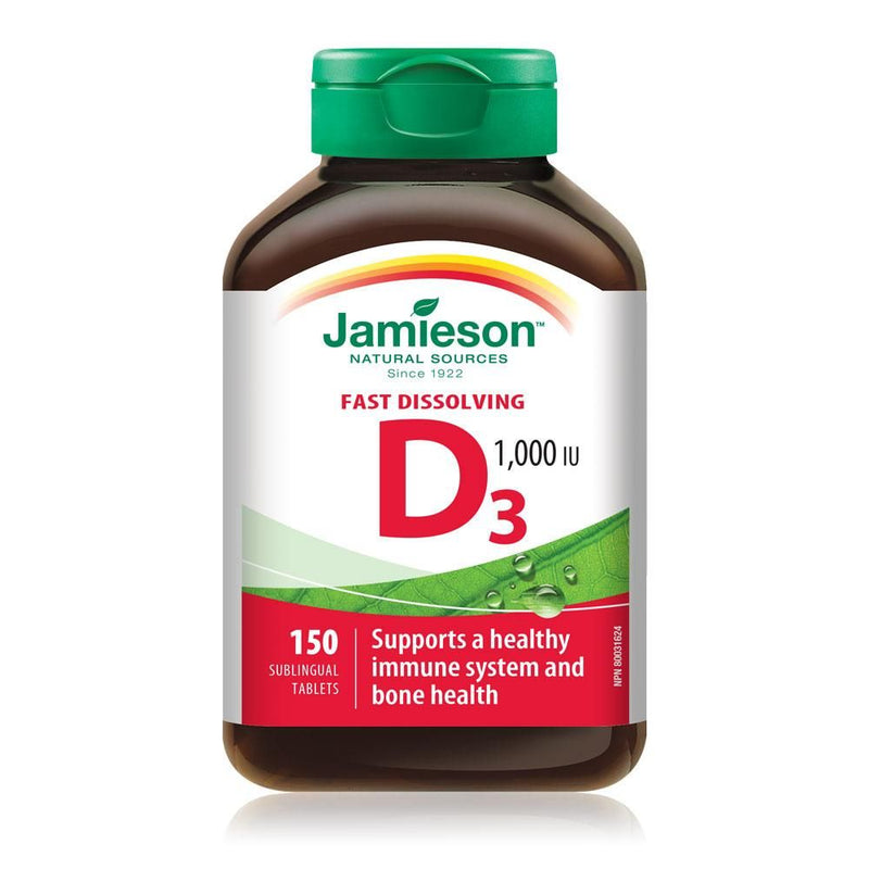Jamieson Vitamin D3 Sublingual Tablets