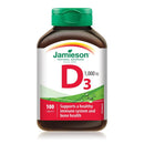 Jamieson Vitamin D3 Tablets