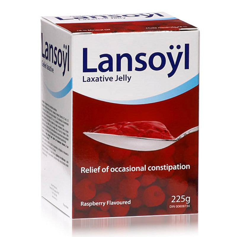 Lansoyl Laxative Jelly Raspberry