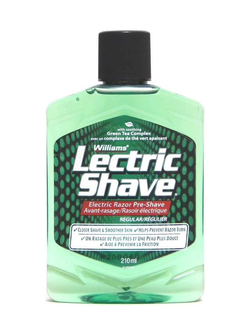 Lectric Shave Regular with Green Tea Complex