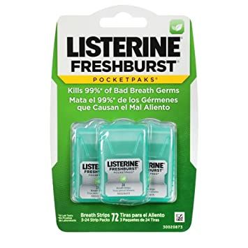 Listerine Freshburst Pocketpaks Breath Strips