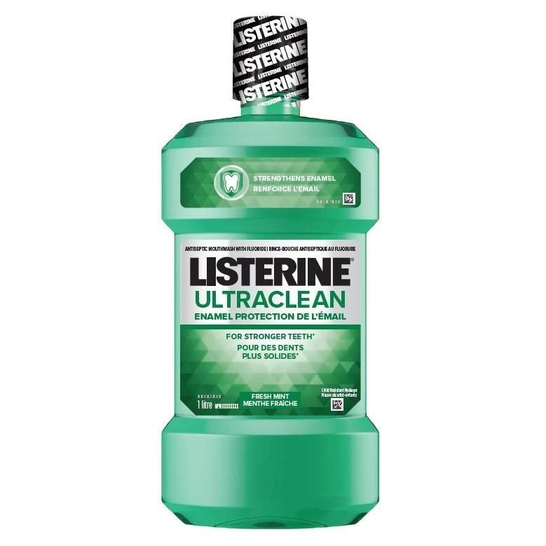 Listerine Ultraclean Anti-Cavity Antiseptic Mouthwash