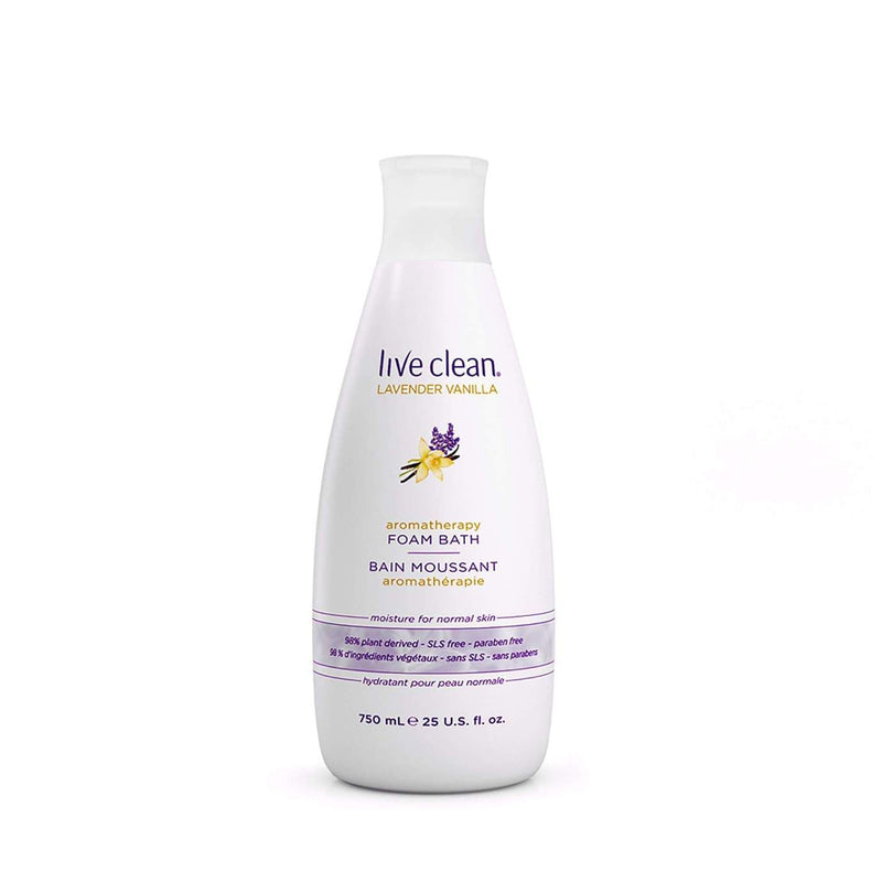 Live Clean Lavender Vanilla Foam Bath
