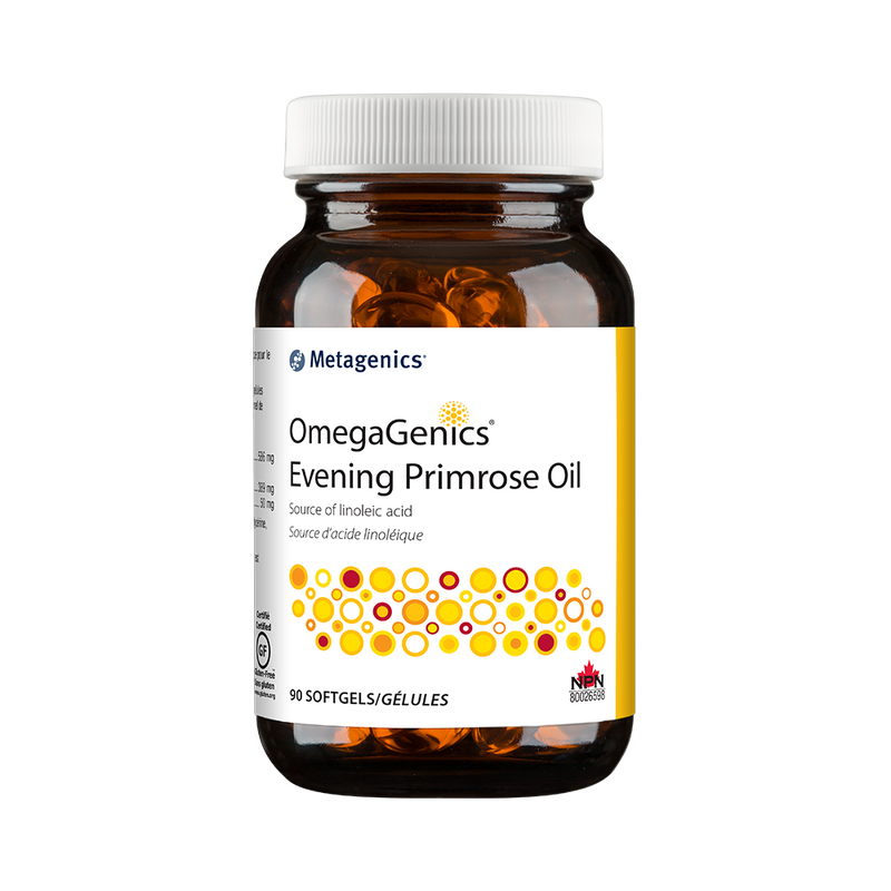 Metagenics OmegaGenics Evening Primrose Oil Softgels Lemon