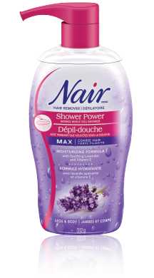 Nair Shower Power Max for Coarse Hair Moisturizing Formula