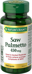 Nature's Bounty Saw Palmetto Capsules