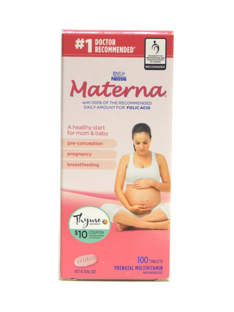 Nestlé Materna Prenatal Multivitamin Tablets
