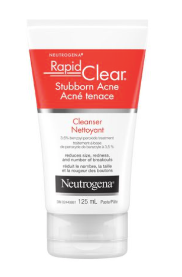 Neutrogena Rapid Clear Stubborn Acne Facial Cleanser