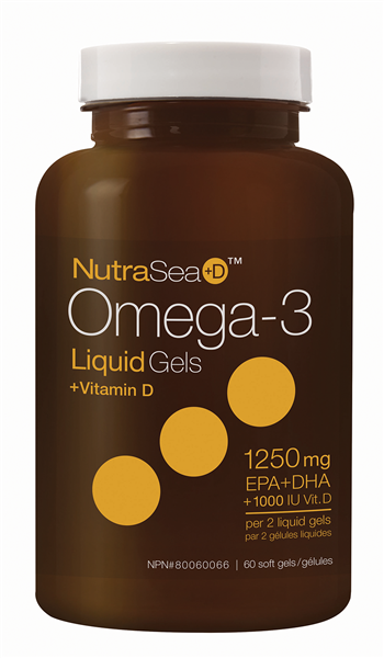 NutraSea+D Omega-3 Liquid Gels Fresh Mint