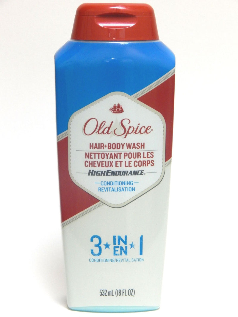 Old Spice High Endurance 3-in-1 Hair + Body Wash