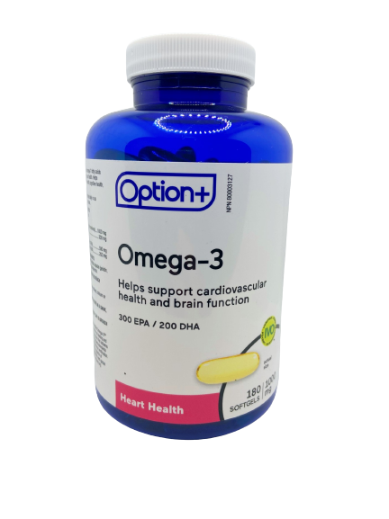 Option+ Omega-3 SoftGels 1000mg