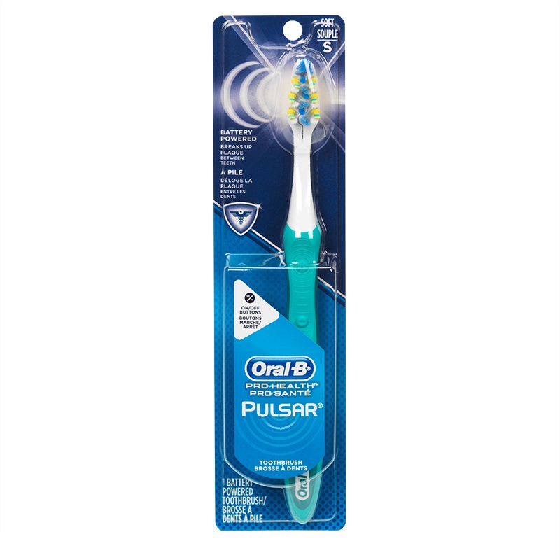 Oral-B Pulsar Battery-Powered Toothbrush Soft