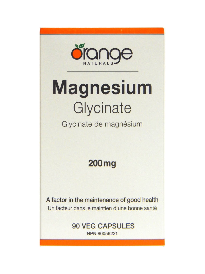 Orange Naturals Magnesium Glycinate Capsules