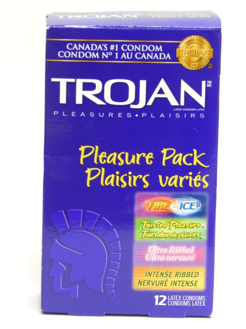 Trojan Pleasure Pack Assorted Lubricated Comdoms