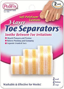 PediFix 3-Layer Toe Separators