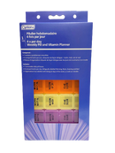 Option+ Weekly Pill and Vitamin Planner 4x Per Day