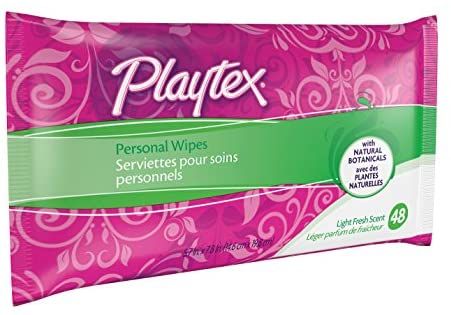 Playtex Personal Cleansing Cloths Refill Pack, Fresh Scent