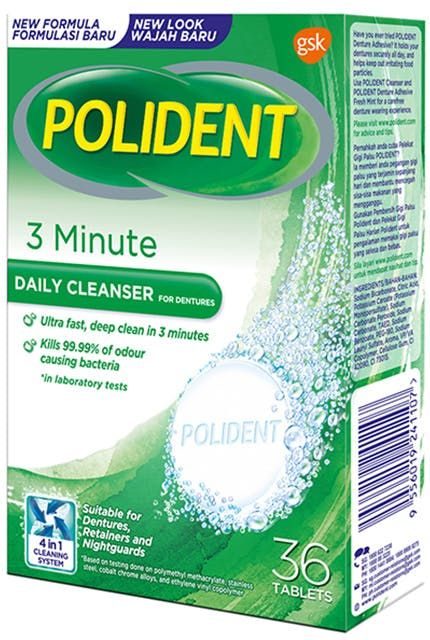 Polident 3 Minute Daily Denture Cleanser