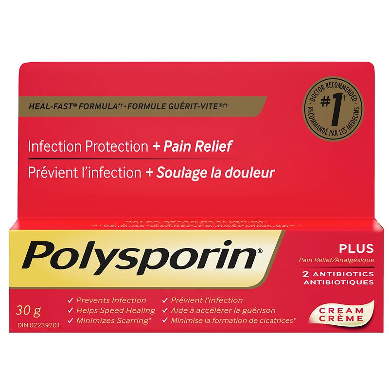 Polysporin Plus Pain Relief