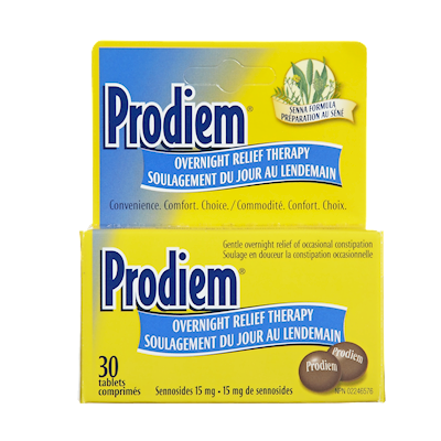 Prodiem Overnight Constipation Relief Therapy Tablets
