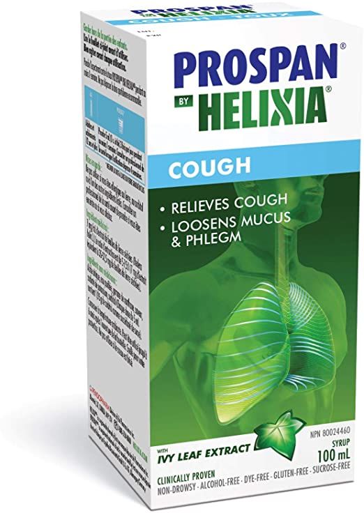Prospan by Helixia Cough Syrup with Menthol