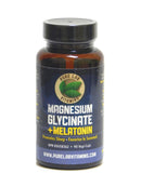 Pure Lab Vitamins Magnesium Glycinate + Melatonin Capsules