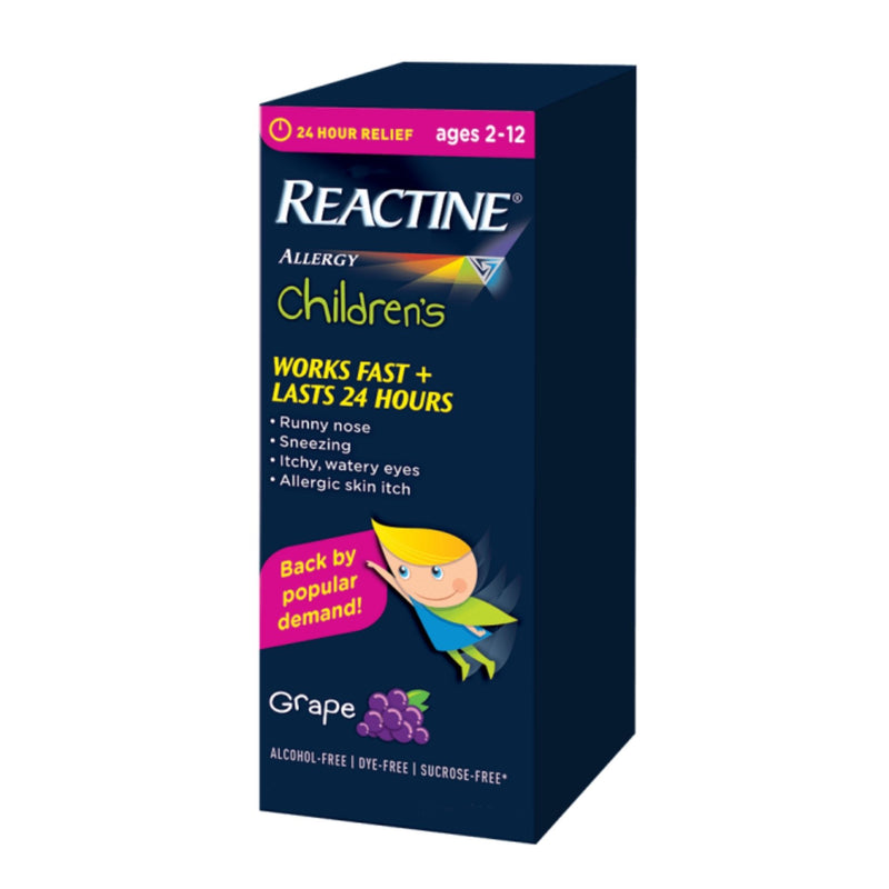 Reactine Allergy Children's Liquid Grape