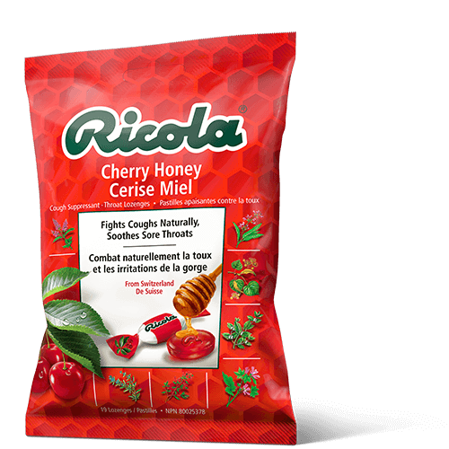 Ricola Throat Lozenges Cherry Honey