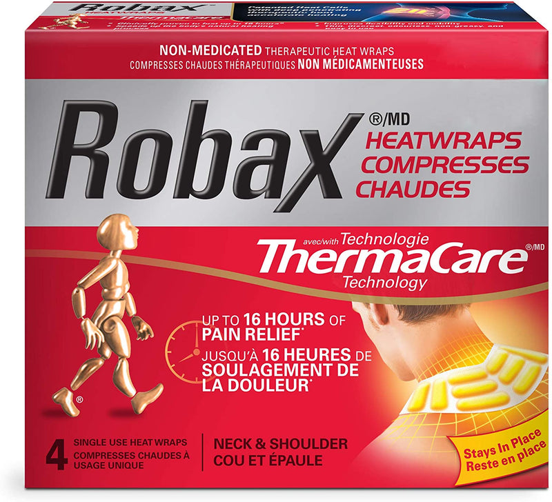 Robax HeatWraps with ThermaCare Technology for Neck & Shoulder