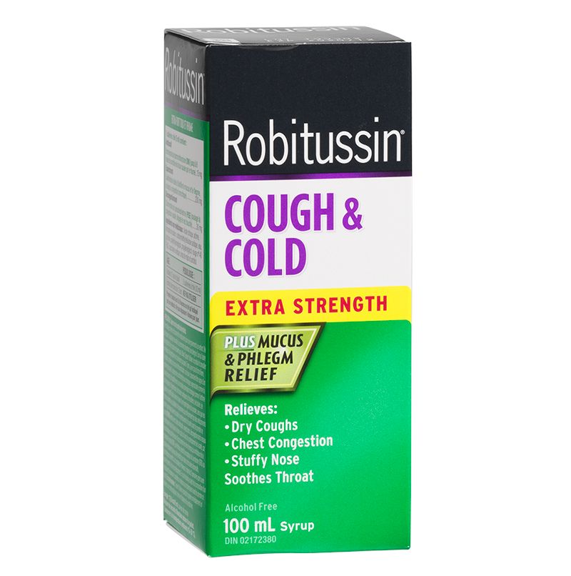 Robitussin Cough & Cold Extra Strength Syrup