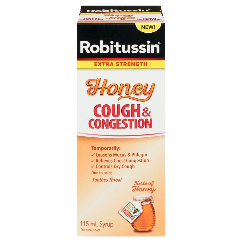 Robitussin Honey Cough & Congestion Extra Strength Syrup