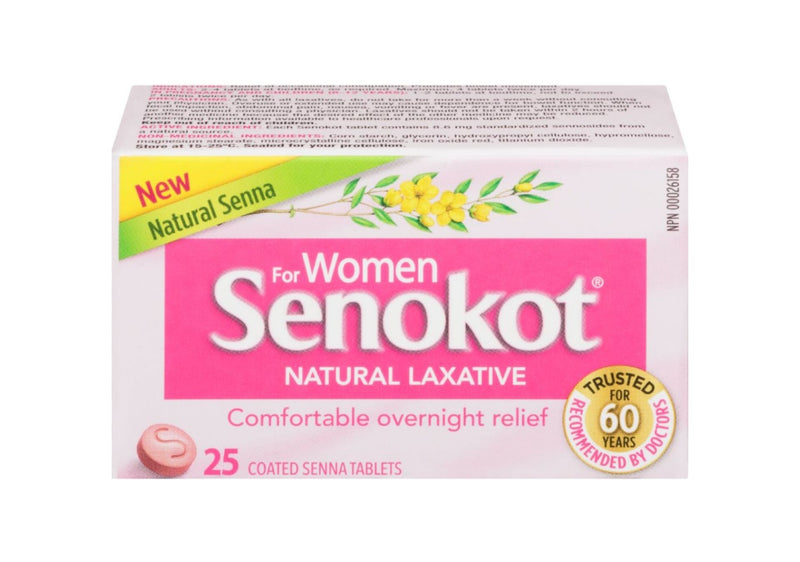 Senokot Natural Laxative Tablets for Women
