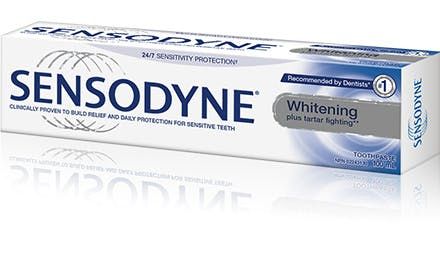Sensodyne Whitening Plus Tartar Fighting Toothpaste