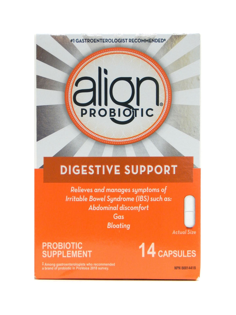 Align Digestive Support Probiotic Supplement Capsules