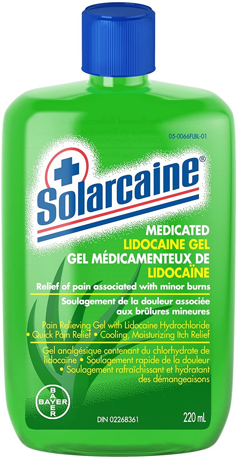 Solarcaine Medicated Lidocaine Gel