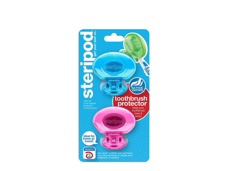 Steripod Clip-On Toothbrush Protector