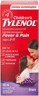 Tylenol Children's Liquid Grape