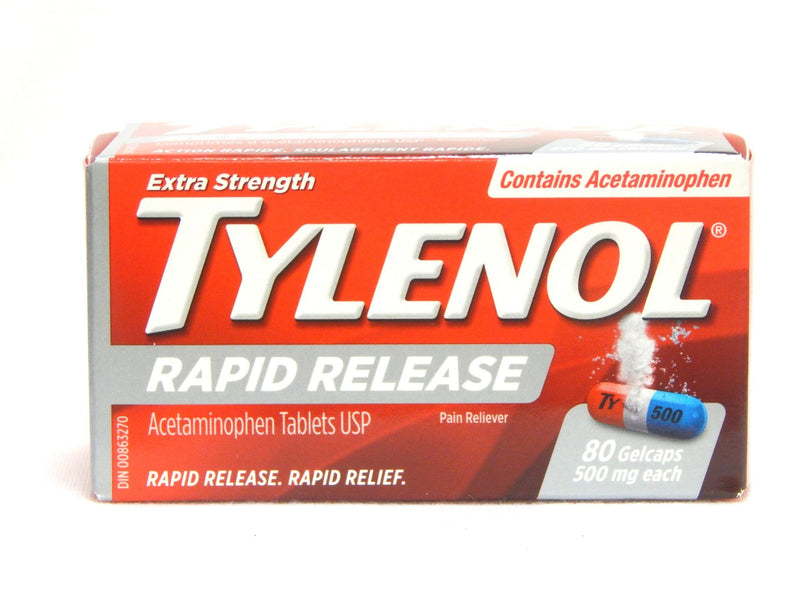 Tylenol Rapid Release Extra Strength Capsules
