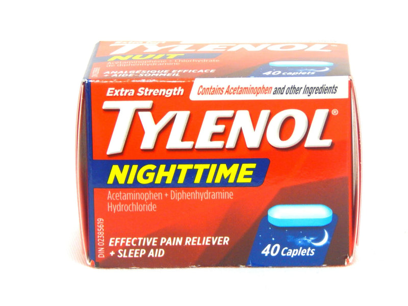 Tylenol Nighttime Extra Strength Caplets